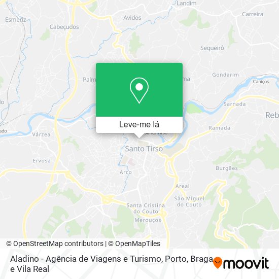 Aladino - Agência de Viagens e Turismo mapa