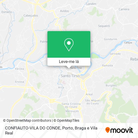 CONFIAUTO-VILA DO CONDE mapa