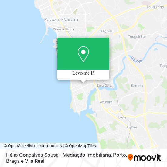 Hélio Gonçalves Sousa - Mediação Imobiliária mapa