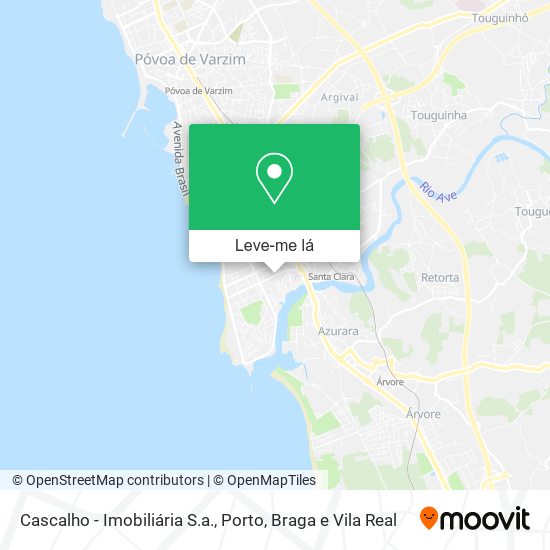 Cascalho - Imobiliária S.a. mapa