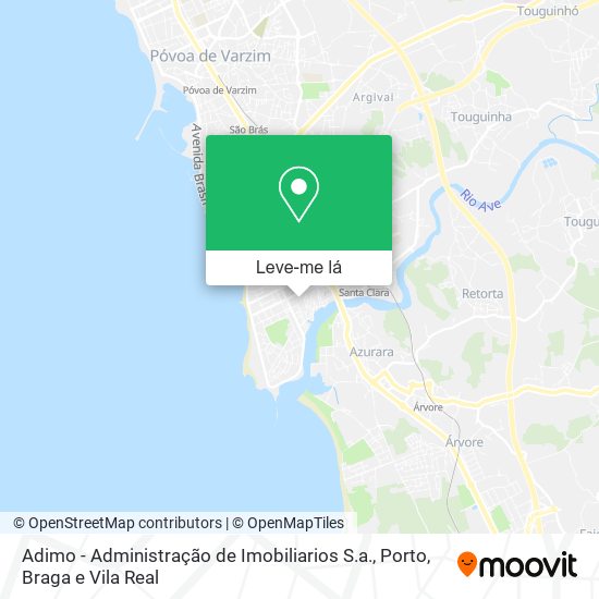 Adimo - Administração de Imobiliarios S.a. mapa