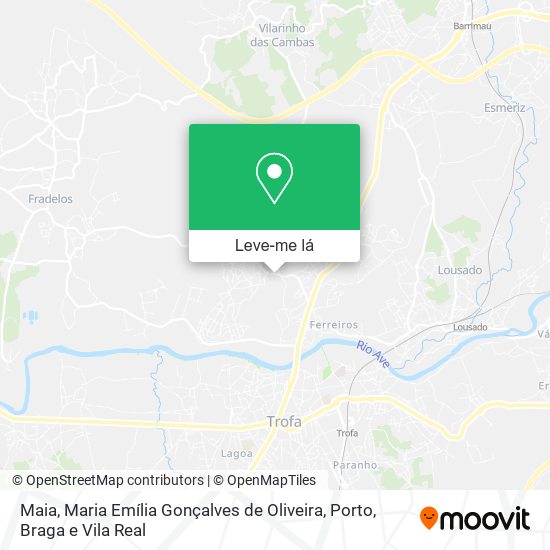 Maia, Maria Emília Gonçalves de Oliveira mapa