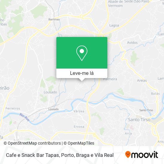 Cafe e Snack Bar Tapas mapa