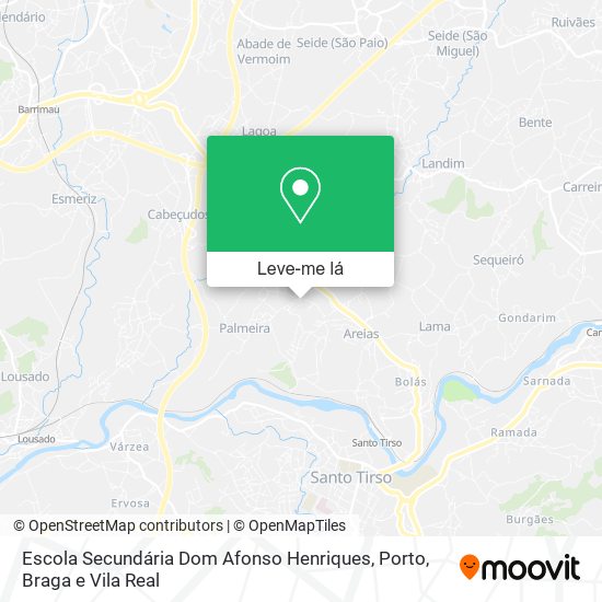Escola Secundária Dom Afonso Henriques mapa