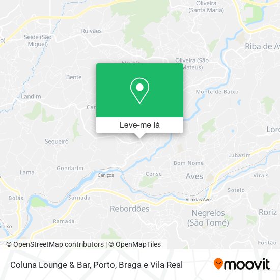 Coluna Lounge & Bar mapa