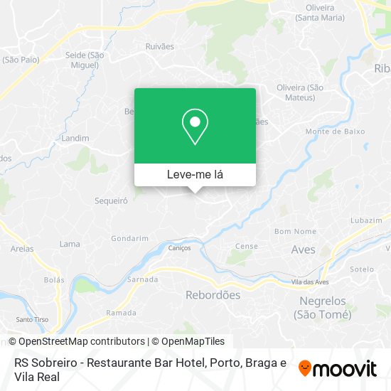 RS Sobreiro - Restaurante Bar Hotel mapa