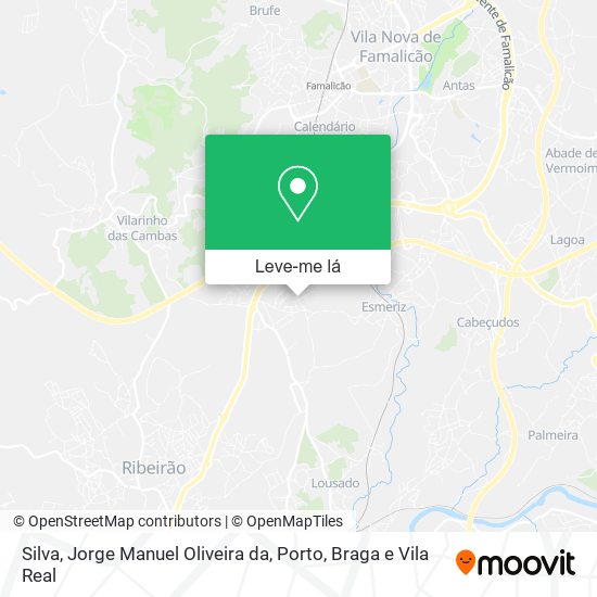 Silva, Jorge Manuel Oliveira da mapa