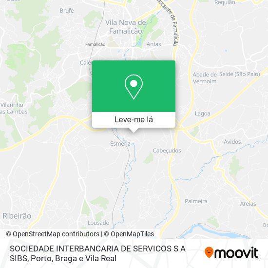 SOCIEDADE INTERBANCARIA DE SERVICOS S A SIBS mapa