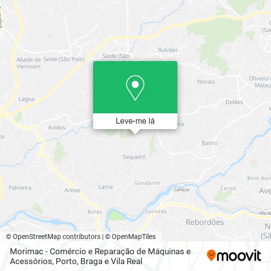 Morimac - Comércio e Reparação de Máquinas e Acessórios mapa