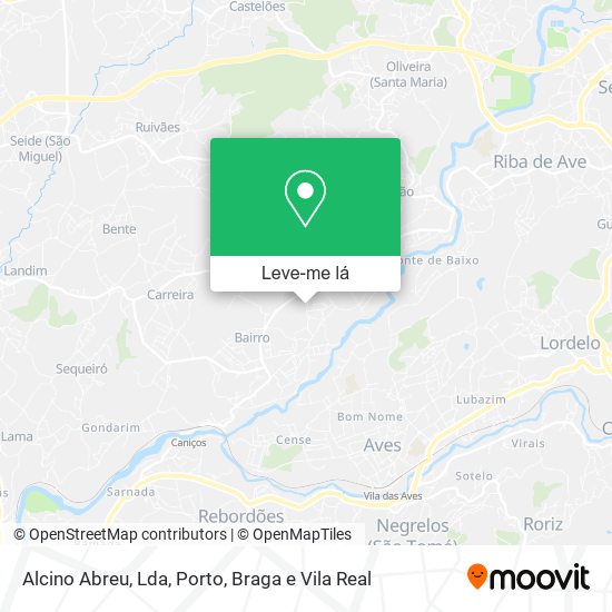 Alcino Abreu, Lda mapa