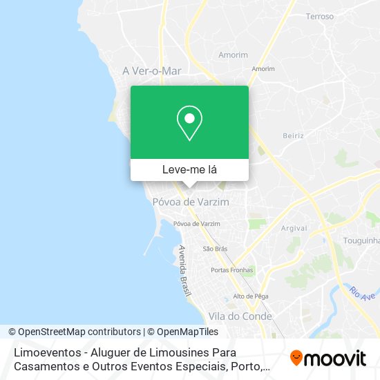 Limoeventos - Aluguer de Limousines Para Casamentos e Outros Eventos Especiais mapa