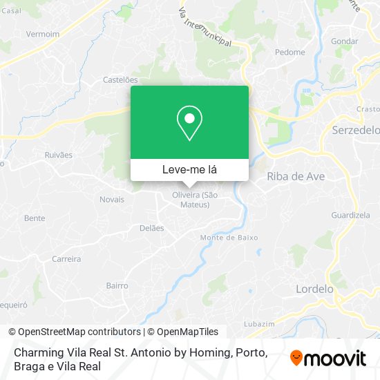 Charming Vila Real St. Antonio by Homing mapa