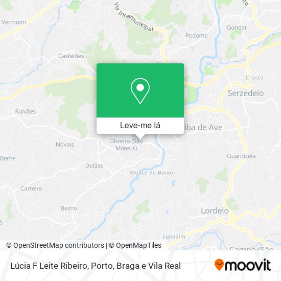 Lúcia F Leite Ribeiro mapa