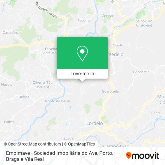 Empimave - Sociedad Imobiliária do Ave mapa