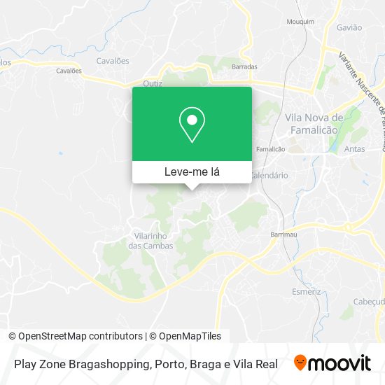 Play Zone Bragashopping mapa