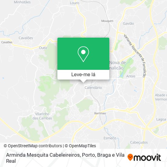 Arminda Mesquita Cabeleireiros mapa