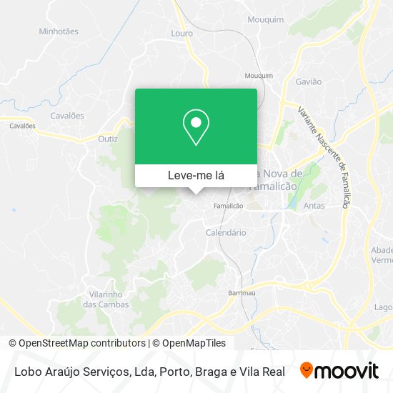 Lobo Araújo Serviços, Lda mapa