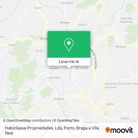 Habiclasse-Propriedades, Lda mapa