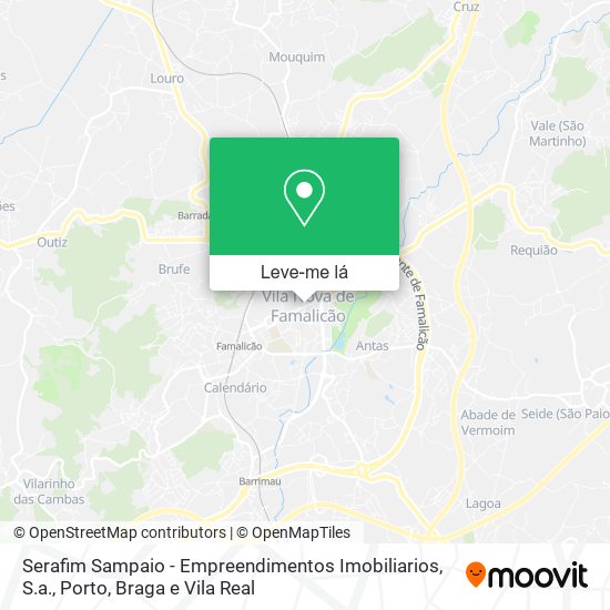 Serafim Sampaio - Empreendimentos Imobiliarios, S.a. mapa