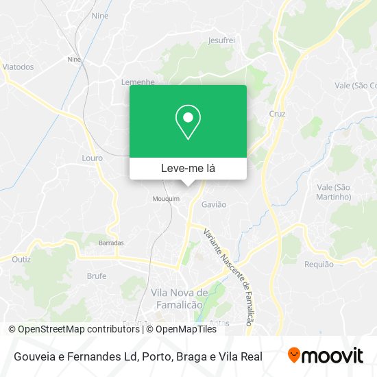 Gouveia e Fernandes Ld mapa