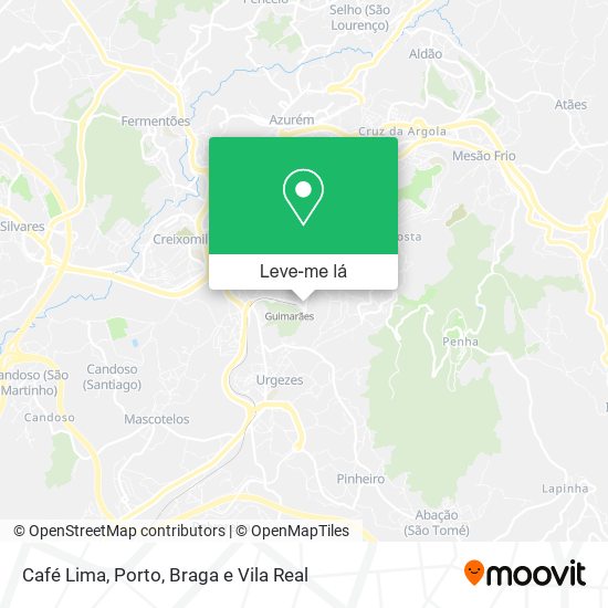 Café Lima mapa
