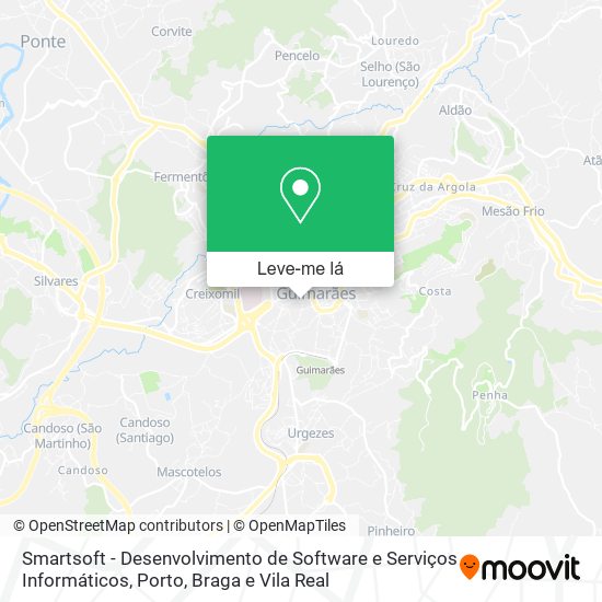 Smartsoft - Desenvolvimento de Software e Serviços Informáticos mapa
