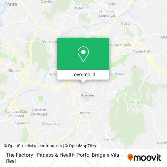 The Factory - Fitness & Health mapa