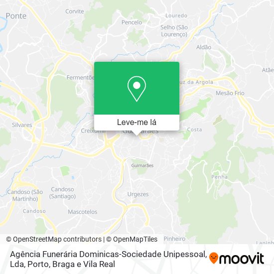 Agência Funerária Dominicas-Sociedade Unipessoal, Lda mapa