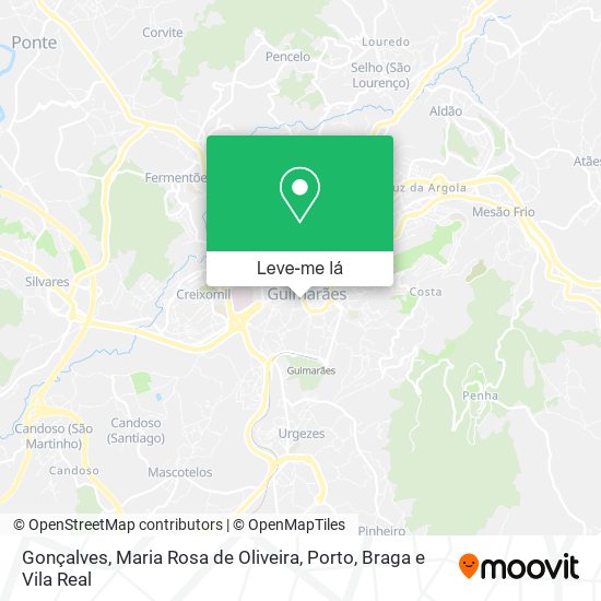 Gonçalves, Maria Rosa de Oliveira mapa