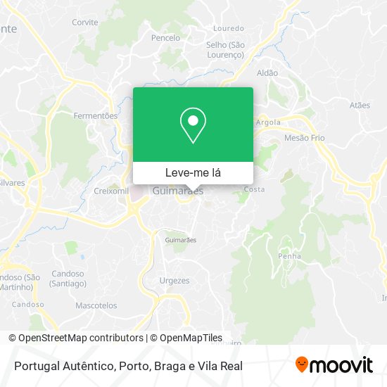 Portugal Autêntico mapa