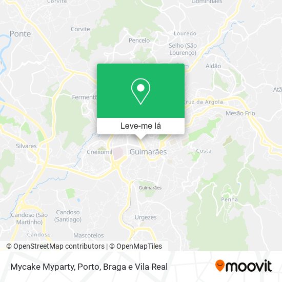 Mycake Myparty mapa