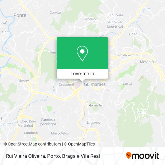 Rui Vieira Oliveira mapa