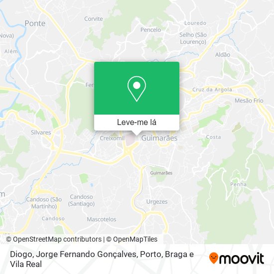 Diogo, Jorge Fernando Gonçalves mapa