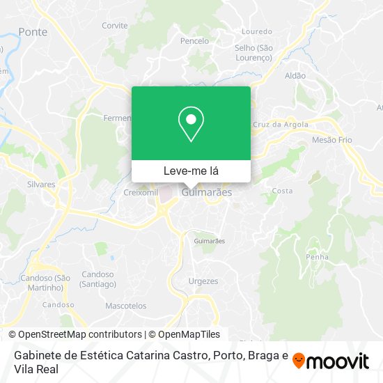 Gabinete de Estética Catarina Castro mapa