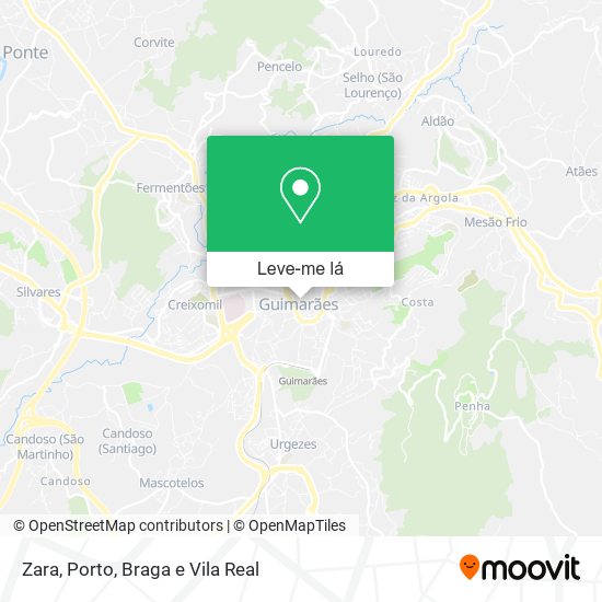 Zara mapa