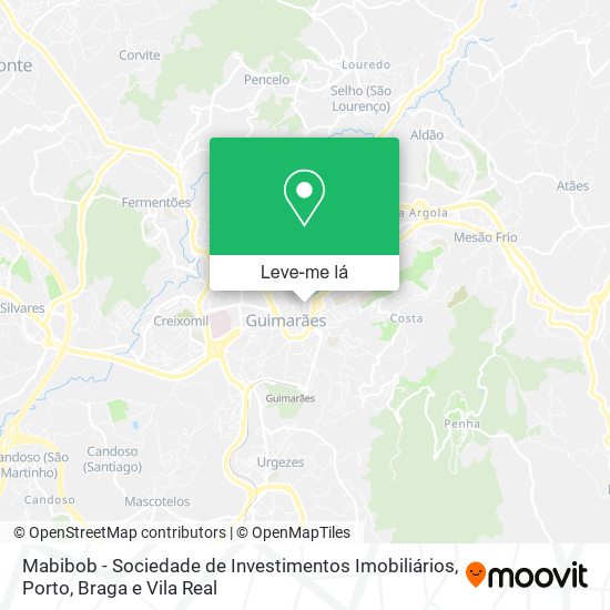 Mabibob - Sociedade de Investimentos Imobiliários mapa