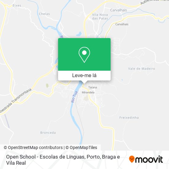 Open School - Escolas de Línguas mapa