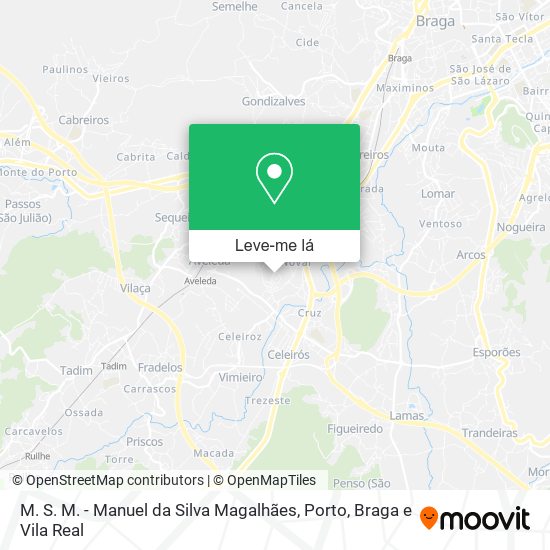 M. S. M. - Manuel da Silva Magalhães mapa