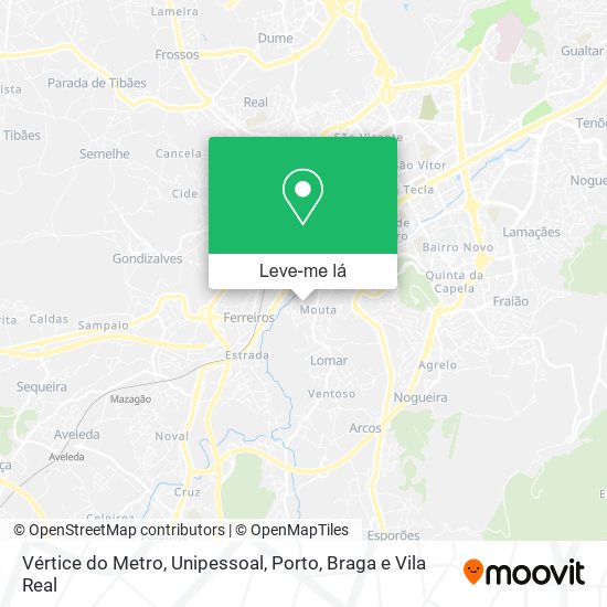 Vértice do Metro, Unipessoal mapa