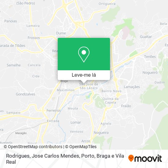 Rodrigues, Jose Carlos Mendes mapa