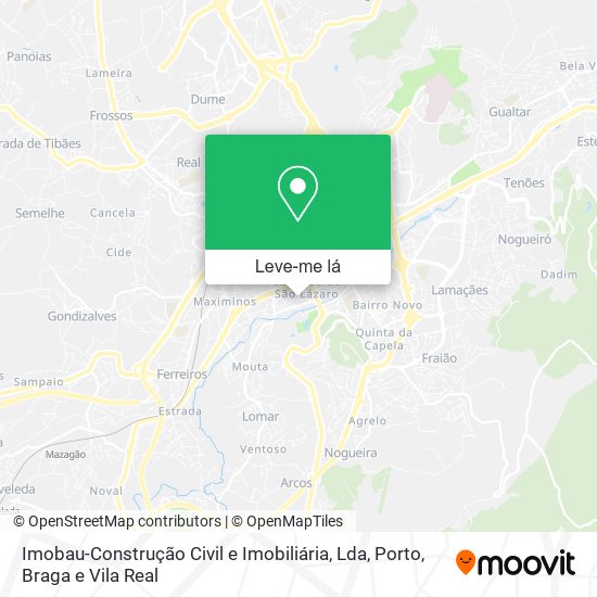 Imobau-Construção Civil e Imobiliária, Lda mapa
