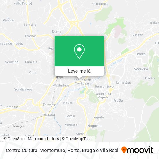 Centro Cultural Montemuro mapa