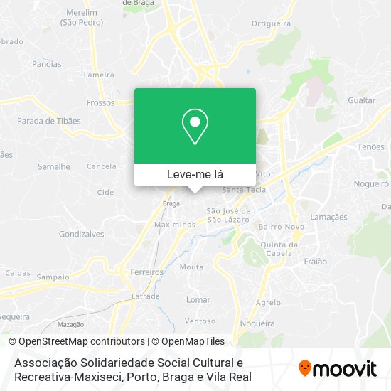 Associação Solidariedade Social Cultural e Recreativa-Maxiseci mapa