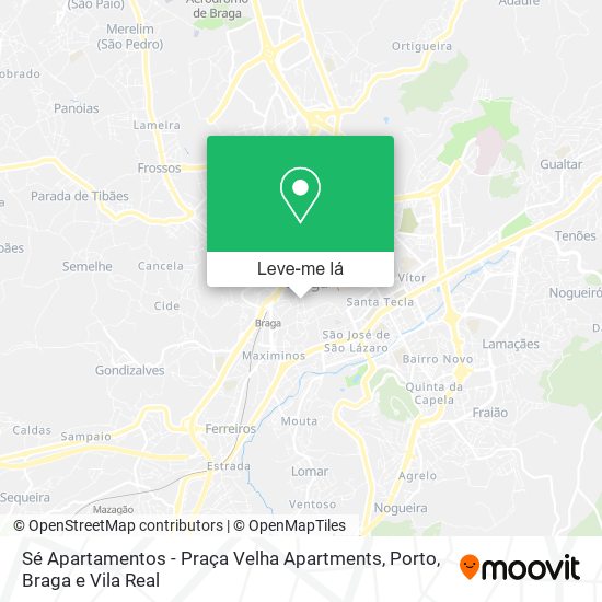 Sé Apartamentos - Praça Velha Apartments mapa