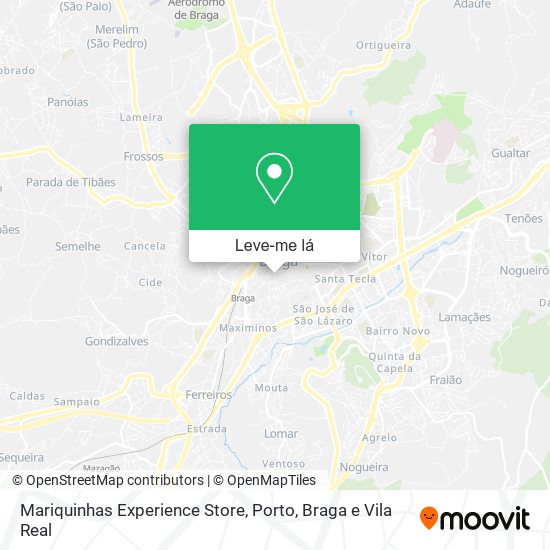 Mariquinhas Experience Store mapa