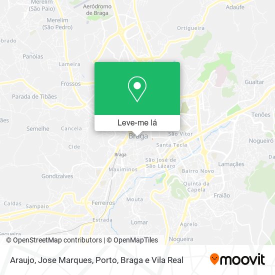 Araujo, Jose Marques mapa