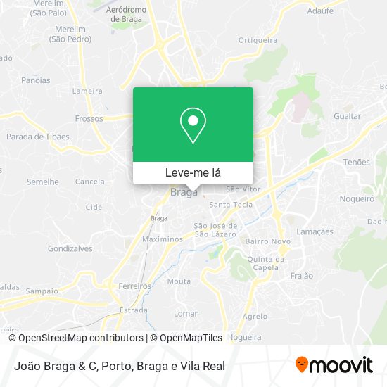 João Braga & C mapa