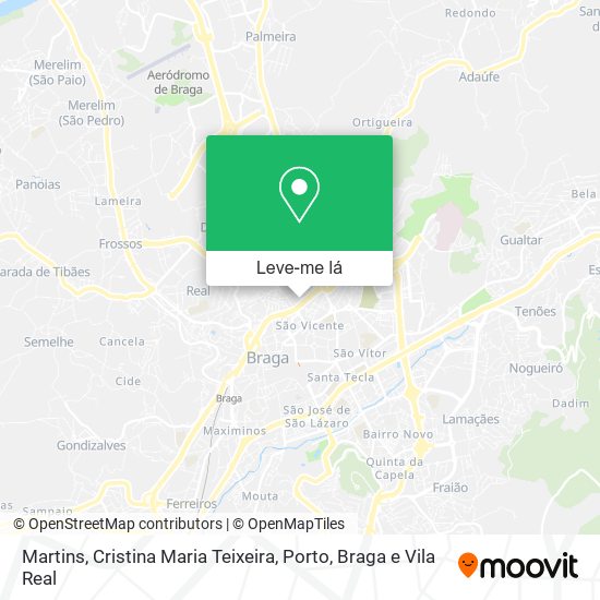 Martins, Cristina Maria Teixeira mapa