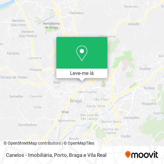 Canelos - Imobiliária mapa