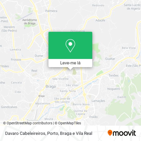 Davaro Cabeleireiros mapa